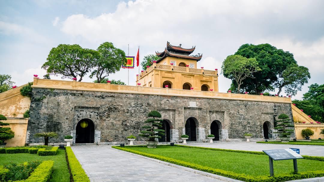 Det keiserlige citadell i Thang Long